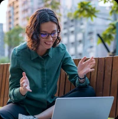 Profesional sonriendo